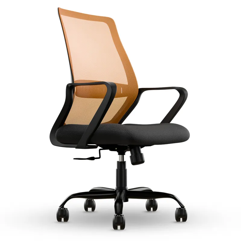 CELLBELL C104 Medium-Back Mesh Office Chair[Premium White]