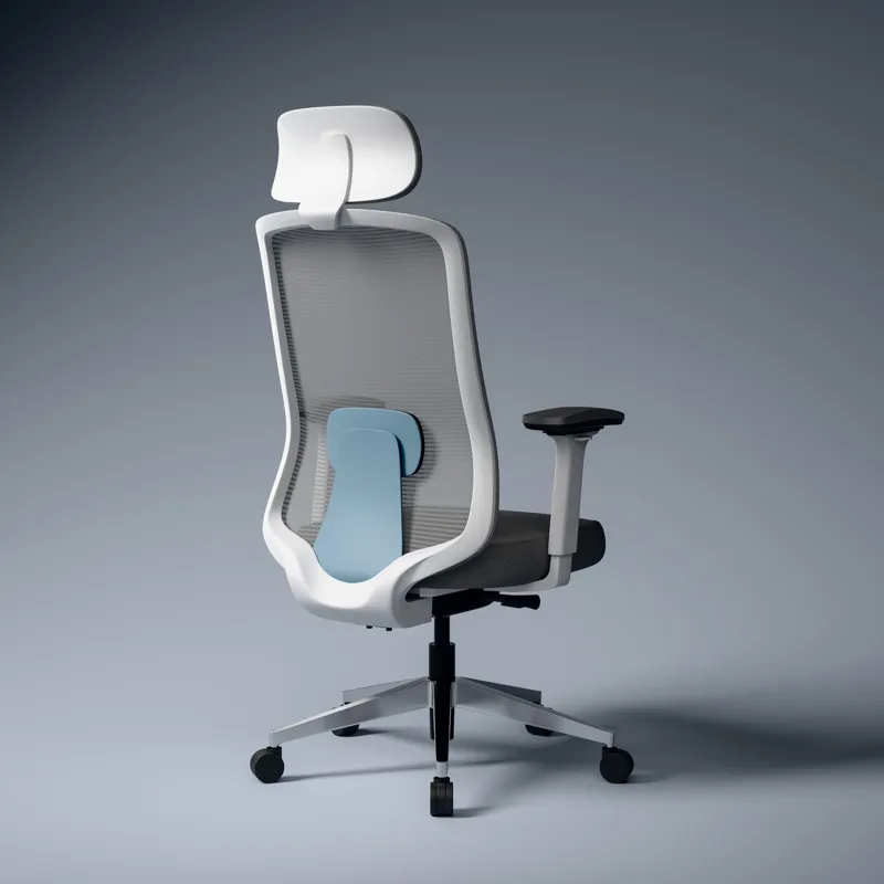 Green Soul Cosmos Pro | 5-Year Warranty | 4D Armrests | Seat Slider | Intelli-Adapt Recline | Mesh (White Blue)